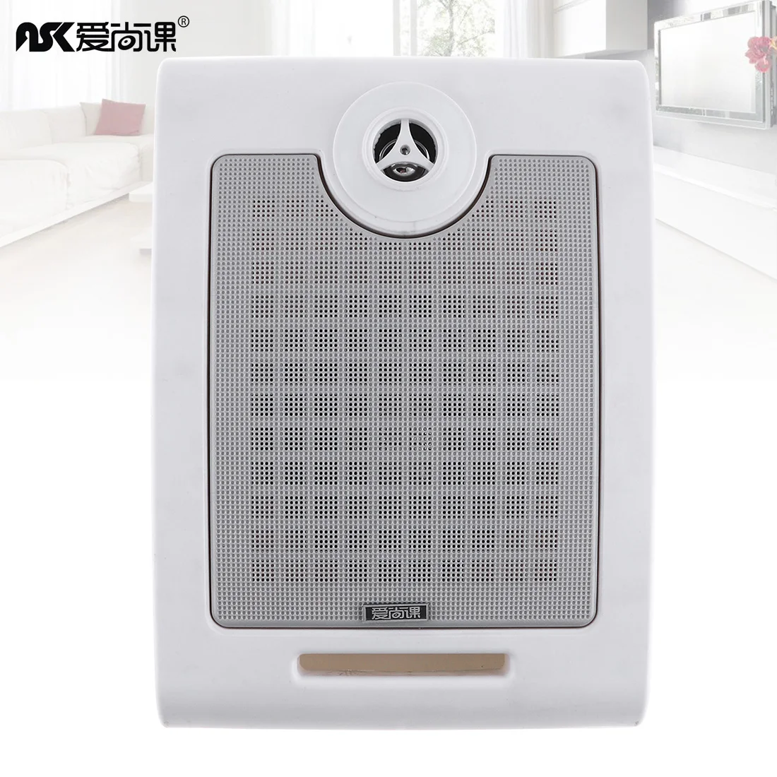 

KD-702 10W Fashion Wall-mounted Ceiling Speaker Public Broadcast Speaker for Park / School Shopping Mall / Railway Station