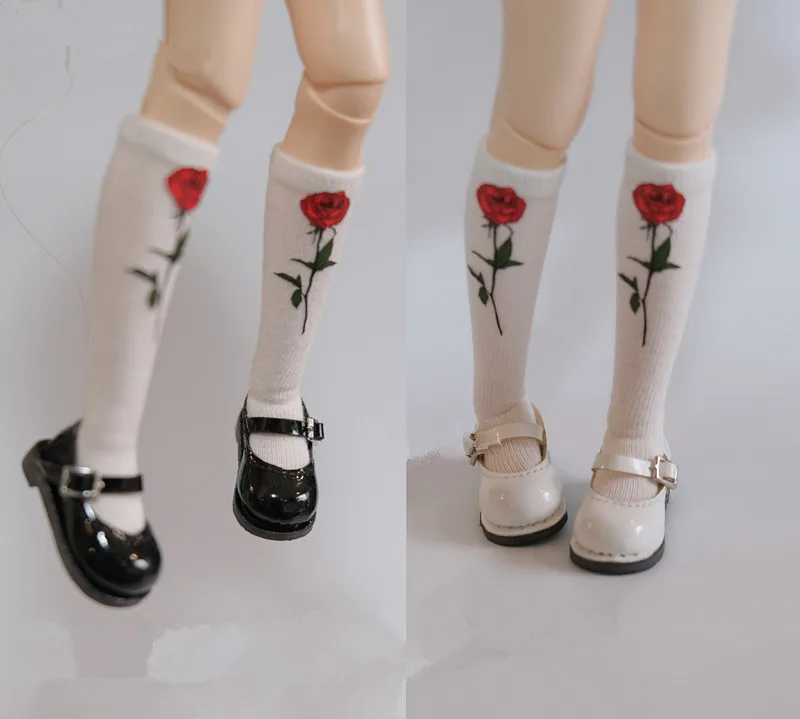 

BJD doll shoes fit Blythe ob24 size fashion white flat student shoes big head shoe doll accessories