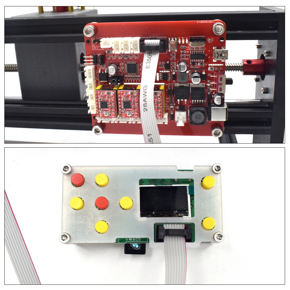 Machine de Gravure Laser CNC3018 Pro, Contrôleur Hors Ligne, pour Plastique, Bois, Acrylique, PVC, PCB, 300x180x40mm