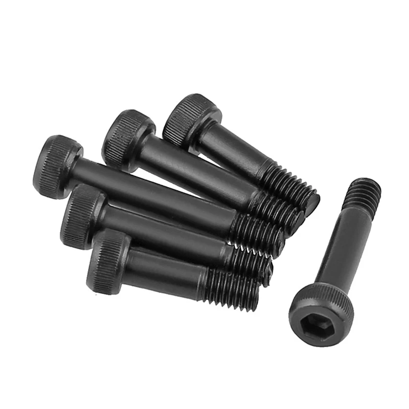 5/10/20/50pcs Black M2 M2.5 M3 Hex Socket Screws Grade 12.9 Cap Head Half Thread Allen Bolt