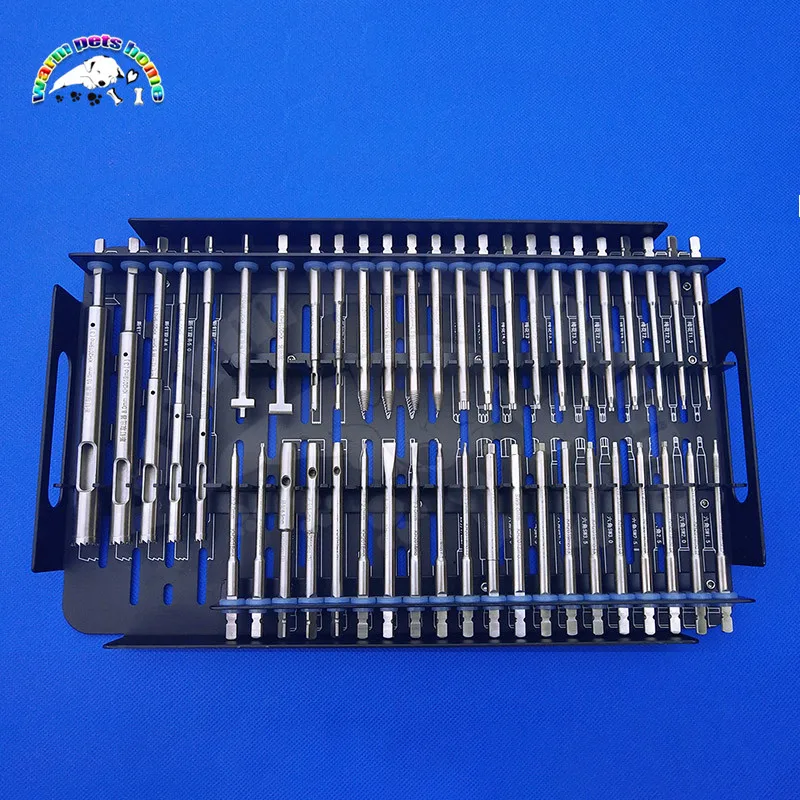 Orthopedic Broken Screw Removal Kit Orthopedic Surgical Instrument Internal Fixation Removal Kit Veterinary Equipment