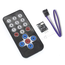 Infrared IR Wireless Remote Control Module Kits DIY Kit HX1838 For Raspberry Pi Arduino