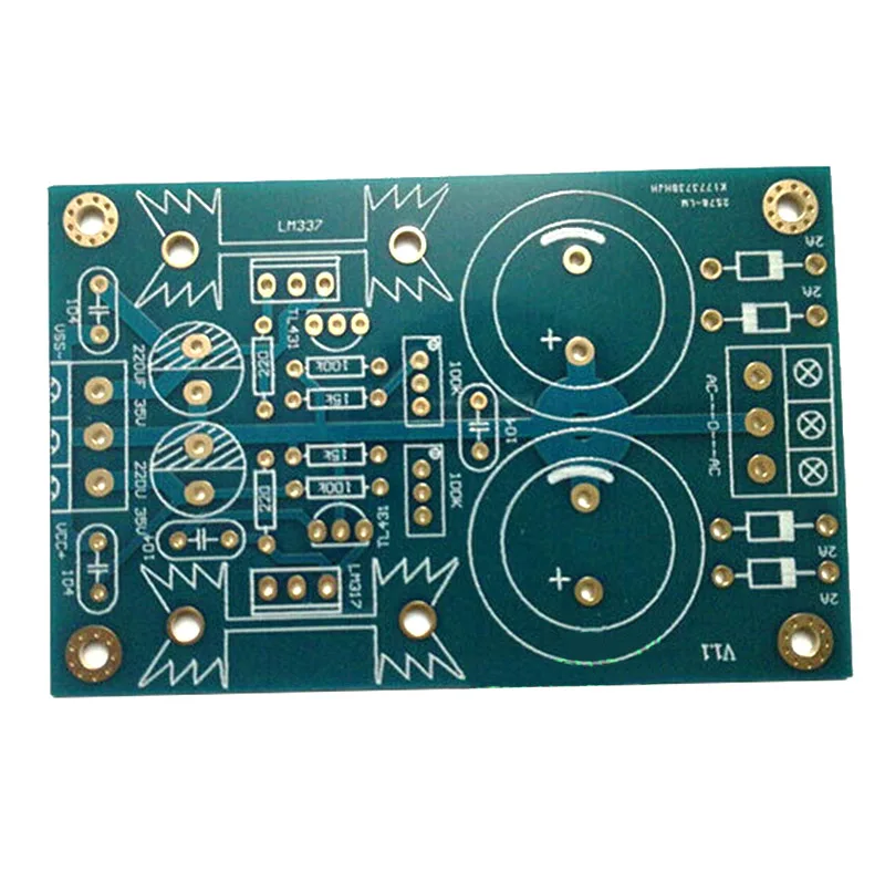 AC-DC TL431 + LM317 LM337 High Precision Linear Regulated Power Supply Bare PCB Board