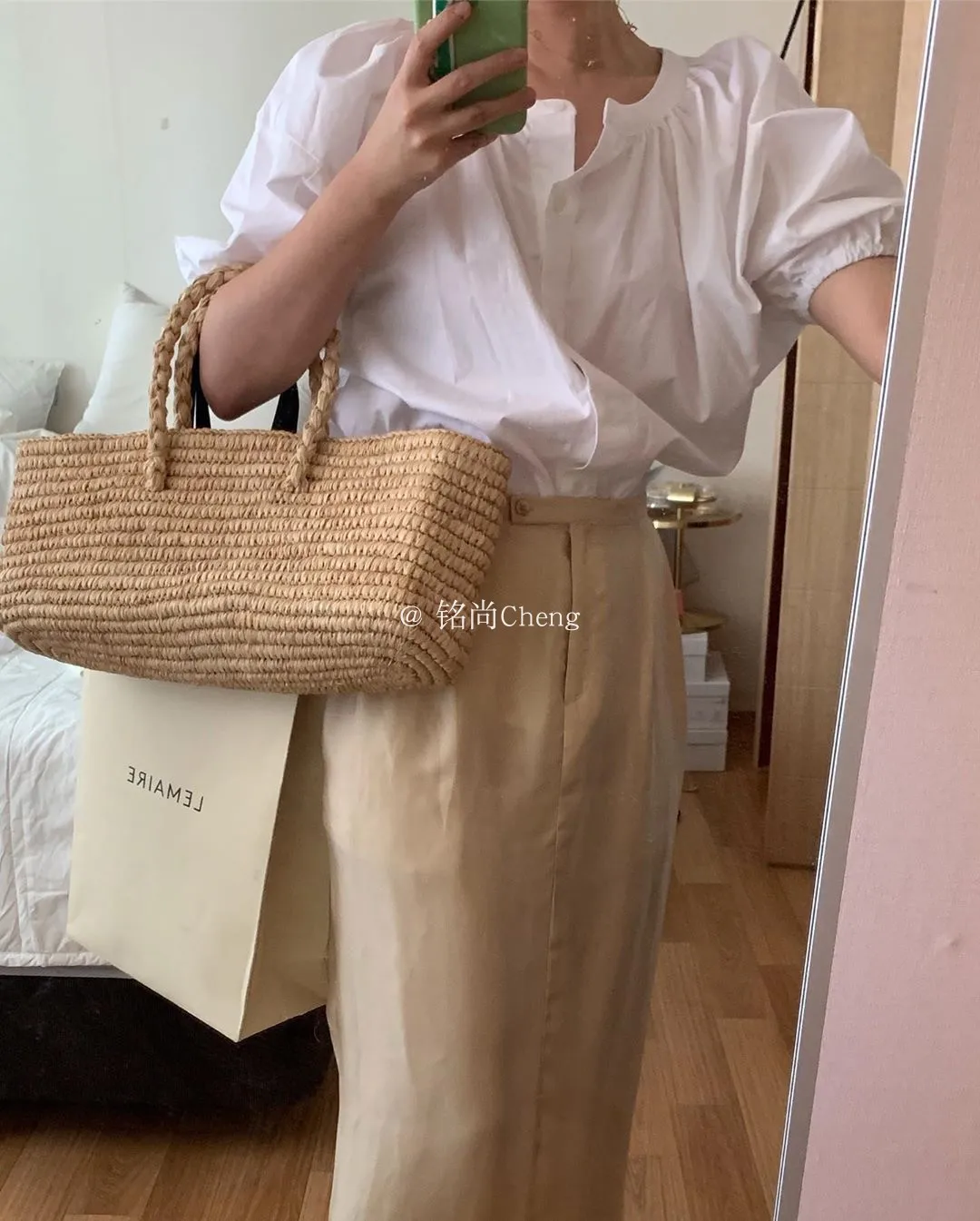 New Raffia Straw Handbag Natural Rattan Hand Basket Bag Woven Straw Shoulder Bag Women Summer Travel Beach Bag Fashion