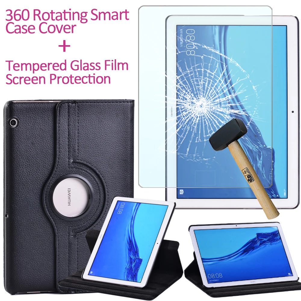 360 Rotating Case for Huawei MediaPad T5 10 10.1