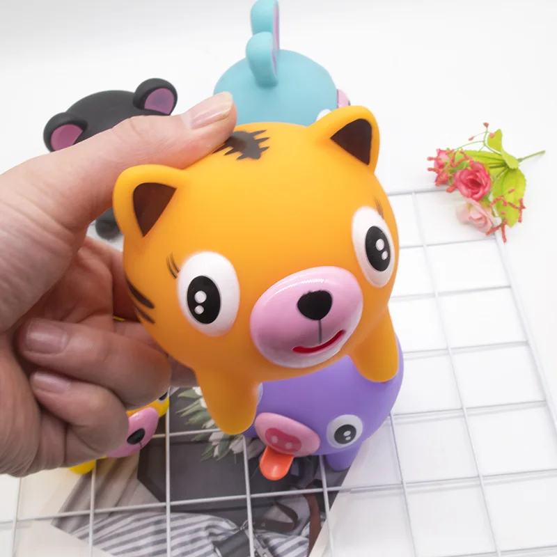 Screaming Stress Animal Creative Cute Kneading Animal Funny Tongue Out Loud Doll Decompression Vent Decompression Artifact Toy