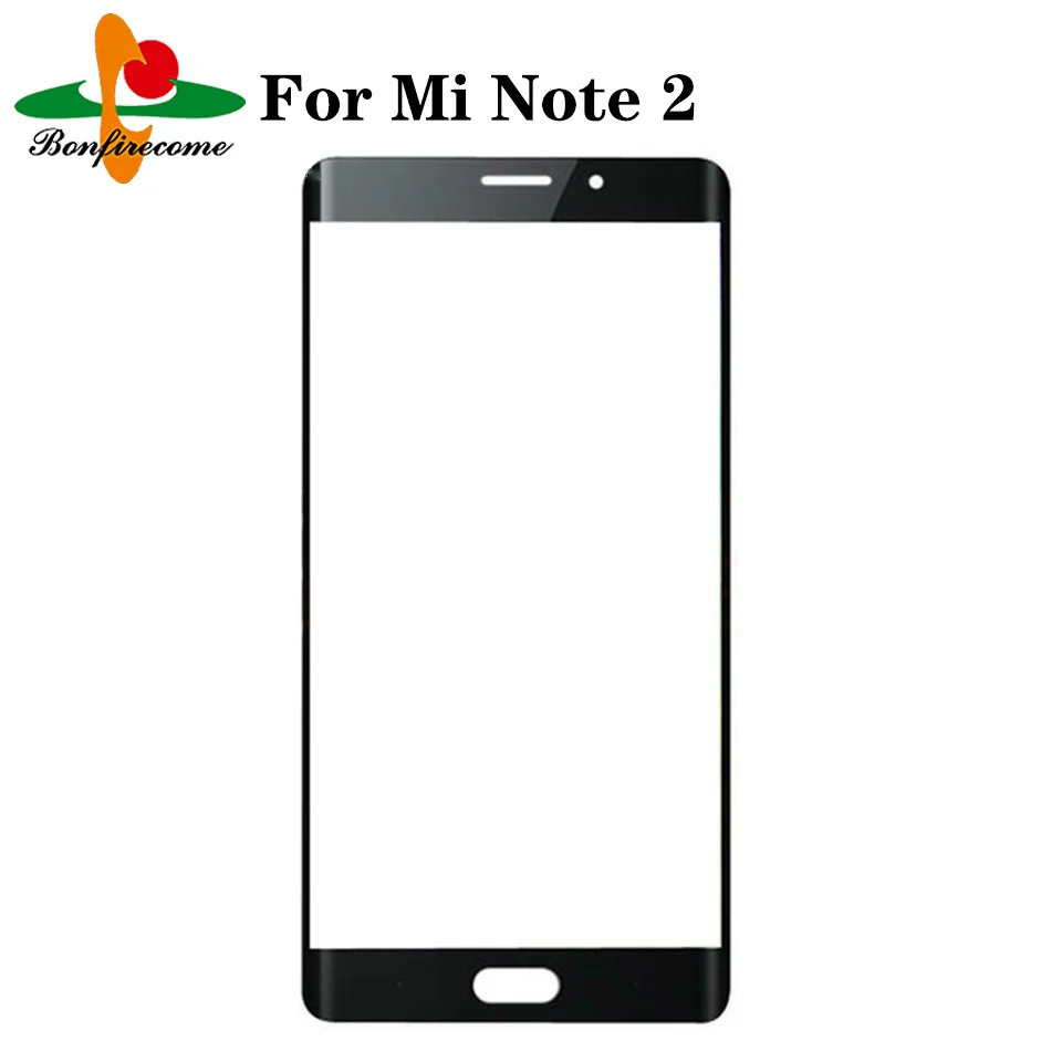Original quality Touch Screen 5.7" For Xiaomi Mi Note 2 Note2 Glass Digitizer Front Outer Panel Lens Replacement Repair Part