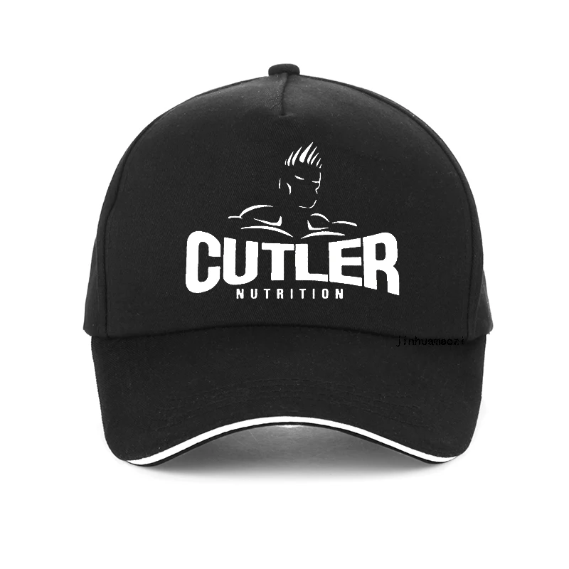 Cutler Muscle Athletic Workout Bodybuilding Men Baseball Cap 100%Cotton Man Summer Adjustable Snapback hat bone