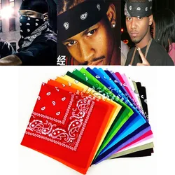 2020 Brand Unisex Hijab Scarf Men Hip Hop Bandana Women Black Scarf Men Black Hair Head Scarf Paisley Sjaal muffler