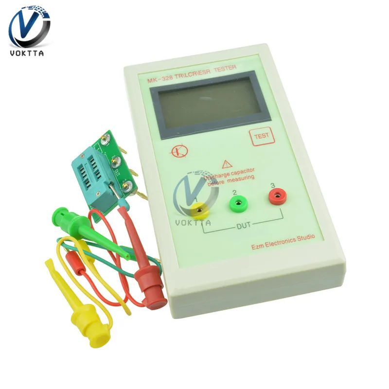 MK-328 TR LCR Tester Transistor Inductance Capacitance Resistance Meter Automatic Detection Cemiconductor Device Analyzer