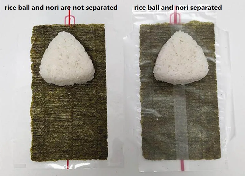 Japanese Style Triangle Rice Ball Packing Bag Seaweed Gift Bag Sushi Making Tools Bento Accessories