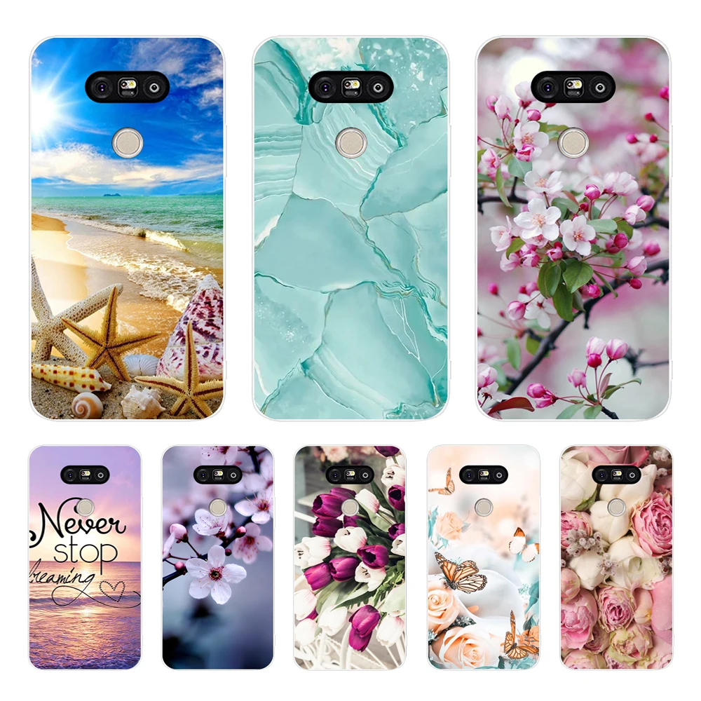 Soft TPU Case For Coque LG G4 Case Cover Silicone Painted Phone Cover For LG G4 G 4 H815 H818 G5 G6 Bumper Case Capa Funda Coque