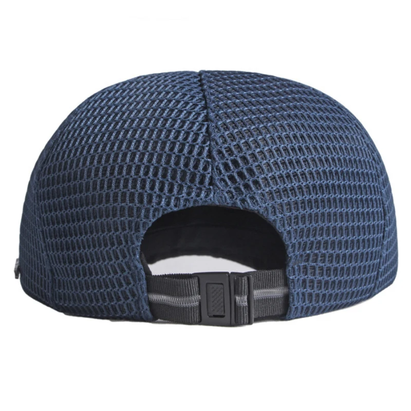 HT3659 Berets Spring Summer Caps for Men Women Breathable Mesh Beret Cap Male Female Adjustable Octagonal  Cap Beret Hat