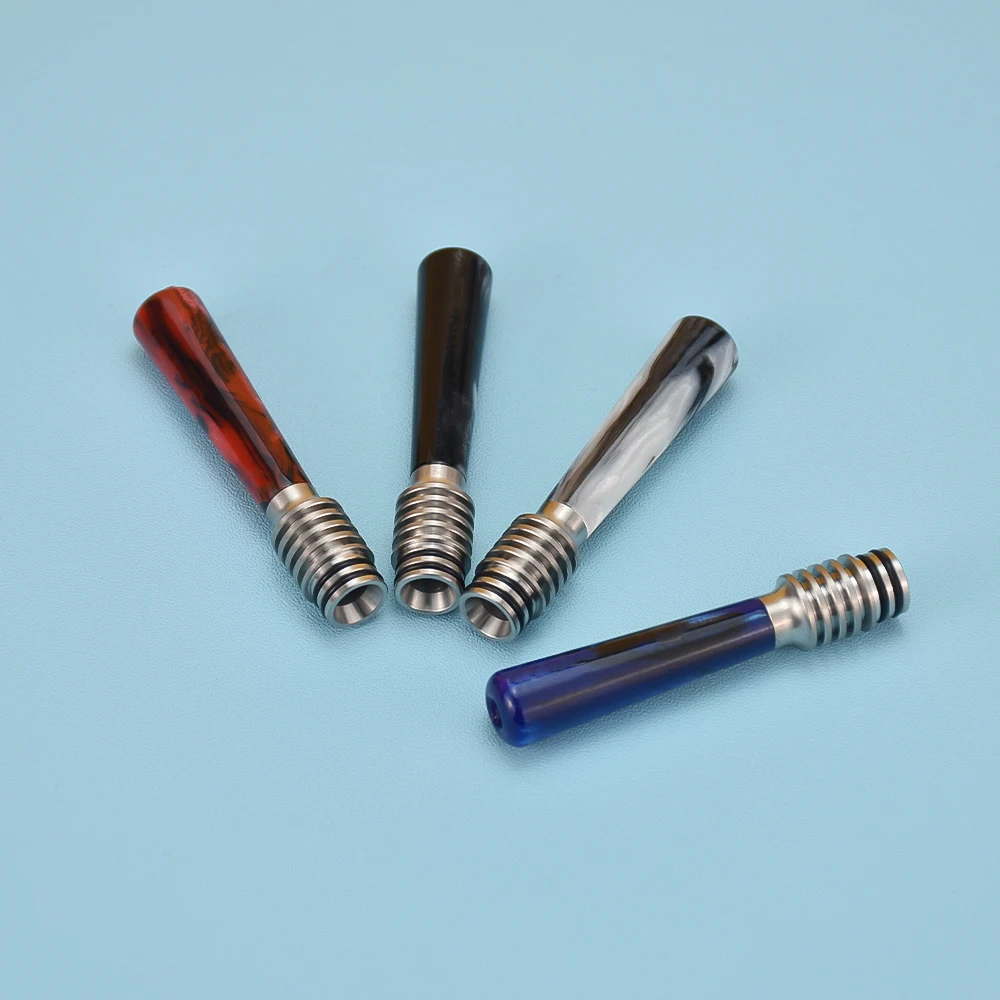 

WOLF COOLVAPE Vape Accessories 510 Drip Tip 316ss Resin Long DL MTL E-cig atomizer 510 Drip Tip for 510 thread rda rta Tank