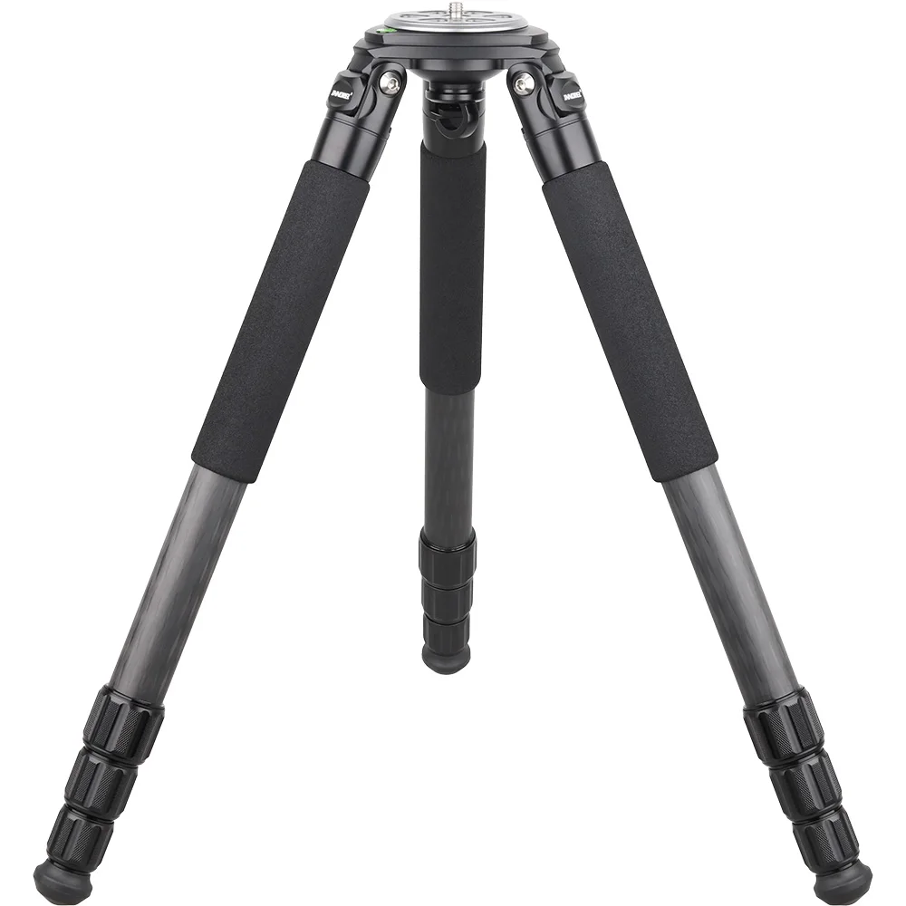 LT324C Portable 10 Layers Carbon Fiber Tripod for Camera Bird Photography Heavy Stand DSLR Ballhead Fluid Head 75mm Bowl Adapter