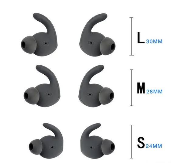 6 قطعة سيليكون سماعات الأذن نصائح لهواوي AM61 سماعة الأذن منصات سماعات الأذن استبدال لهواوي الشرف xSport AM61 سماعة