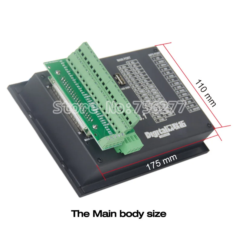 Upgraded DDCSV3.1 3/4 axis 500KHz G-Code Offline Controller+Handwheel All Metal Cases DDCS V3.1 Replace Mach3 USB CNC Controller