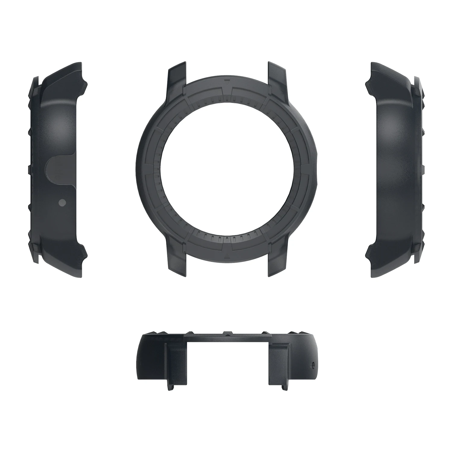 Funda SIKAI para Ticwatch E2, carcasa dura de PC, funda protectora de pantalla para Ticwatch E2, accesorios para reloj inteligente