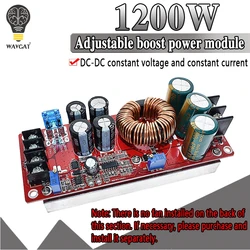 1200W 20A DC Converter Boost Step-up Power Supply Module IN 8-60V OUT 12-83V