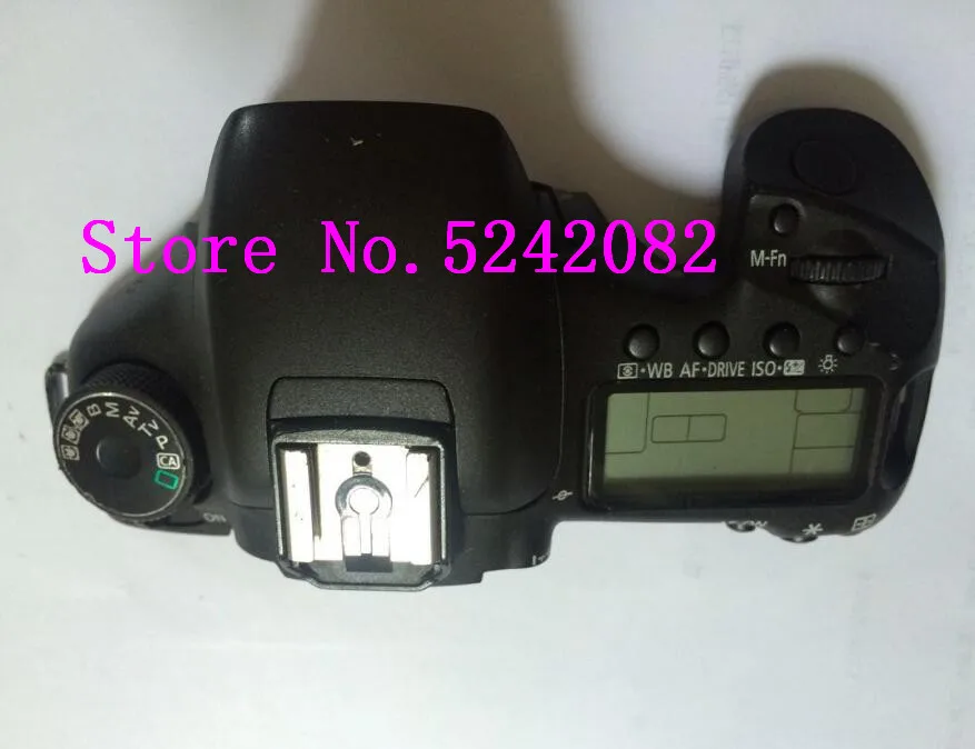 NEW Top Cover Head Cover Case Unitc For Canon 7D SLR Camera Replacement with LCD Button Digital Camera Repair Part