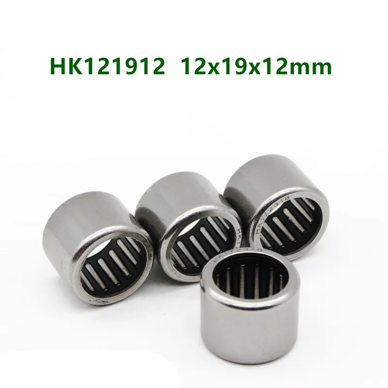 

50pcs/100pcs high quality bearings HK121912 HK12X19X12 12x19x12mm miniature drawn cup needle roller bearing 12*19*12 mm