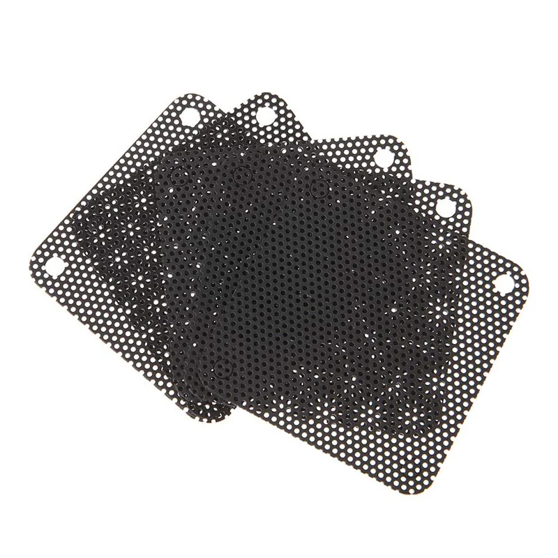 50Pcs 14cm 140mm Mesh PVC PC Fan Dust Filter Dustproof Case Computer Mesh Cover Dust Cover 140x140mm PVC Fan Filters