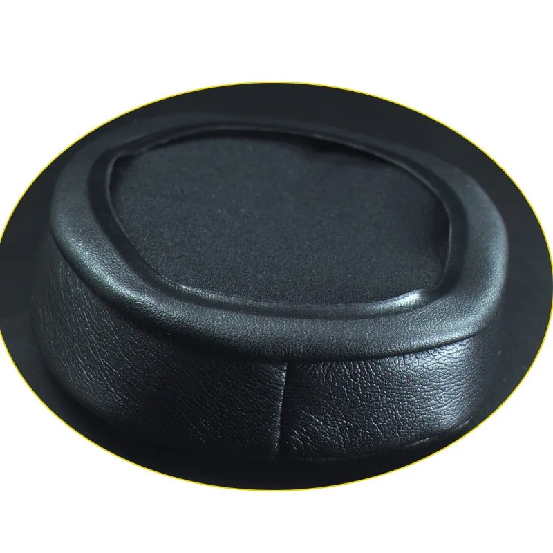 Substituição da pele de carneiro earpads espuma memória para denon AH-D600 ahd7100 fones de ouvido almofada capa travesseiro alta qualidade proteína couro