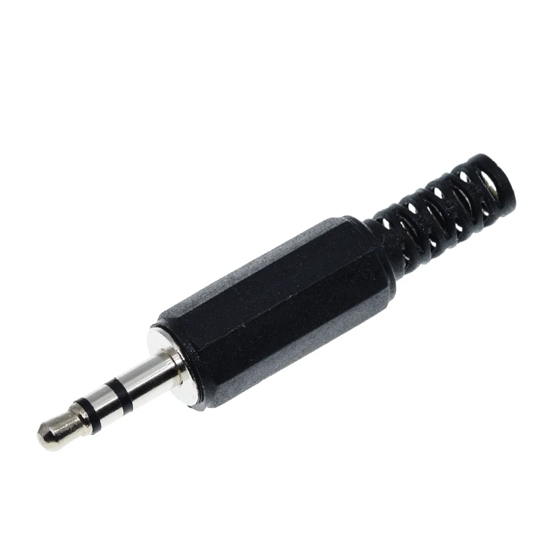 10 Stück, heiß begehrt, 5-polige 3,5-mm-Stereo-Audio-Buchse, PCB-Panelmontage für Kopfhörer mit Mutter, PJ-324M + 3,5-mm-Stereo-Audiostecker – Detail 10