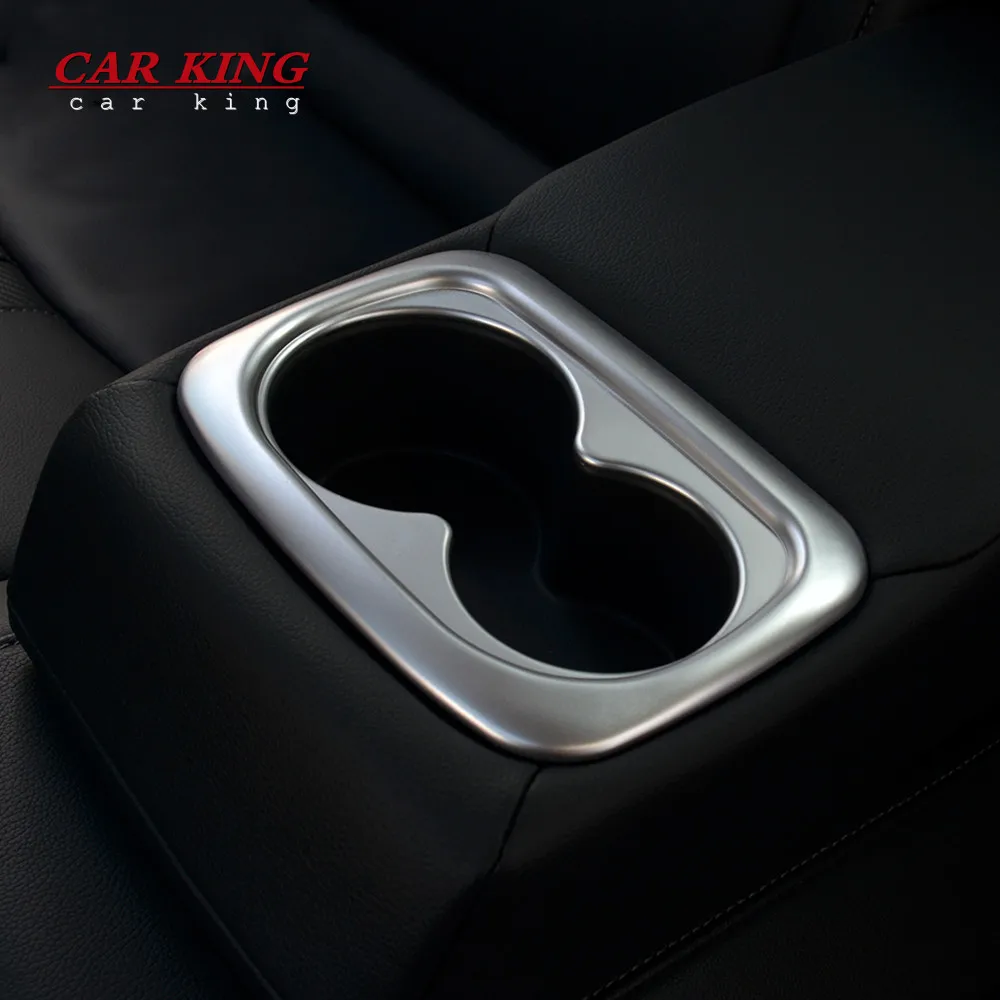 

Inner Rear Seat Water Cup Holder Cover Trim For Honda Civic 10th Gen 2016-2020 Auto Accessories Interior Car Decor Car Trim 1pcs