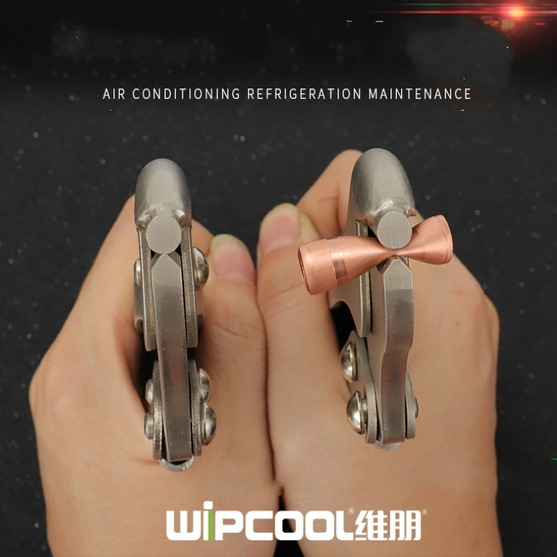 Alicate de vedação para tubo de cobre refrigeração, ferramenta para cortar tubo de cobre refrigerador