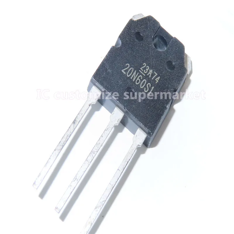 5PCS/LOT NEW FMH20N60S1 20N60S1   TO-3P 600V 20A  Triode transistor