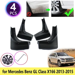 4 PCS for Mercedes Benz GL Class 2013 2014 2015 Mudguards Mudflaps Fender Guards Mud Splash Accessories GL350 GL400 GL450 GL500