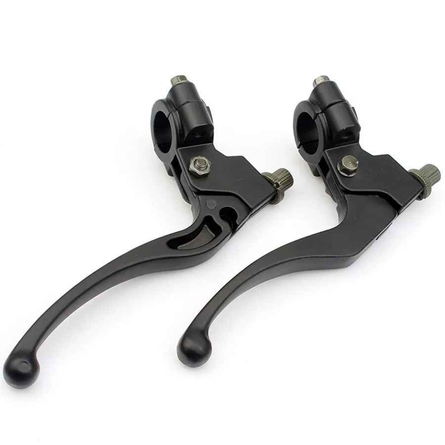 Right&Left Brake Lever Perch Clutch Black For HONDA C/CR/CRF/XL/XR