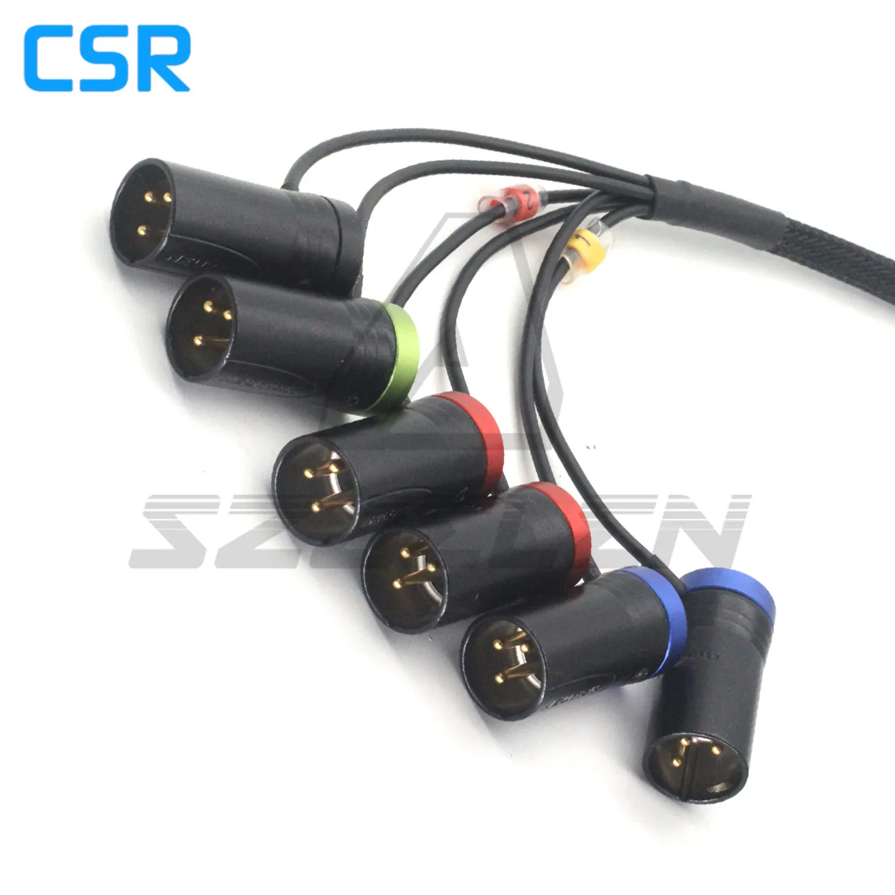 XLR NEUTRIK 3pin XLR male to 3pin XLR female Audio Line Six in one Low-Profile, Use SOMMER SOD-14 audio cable