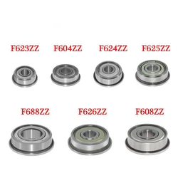 4pcs 3D Printers Parts Deep Groove Pulley Wheel Aluminium Part F604ZZ F623ZZ F624ZZ F625ZZ F626ZZ F608ZZ F688ZZ Flange bear