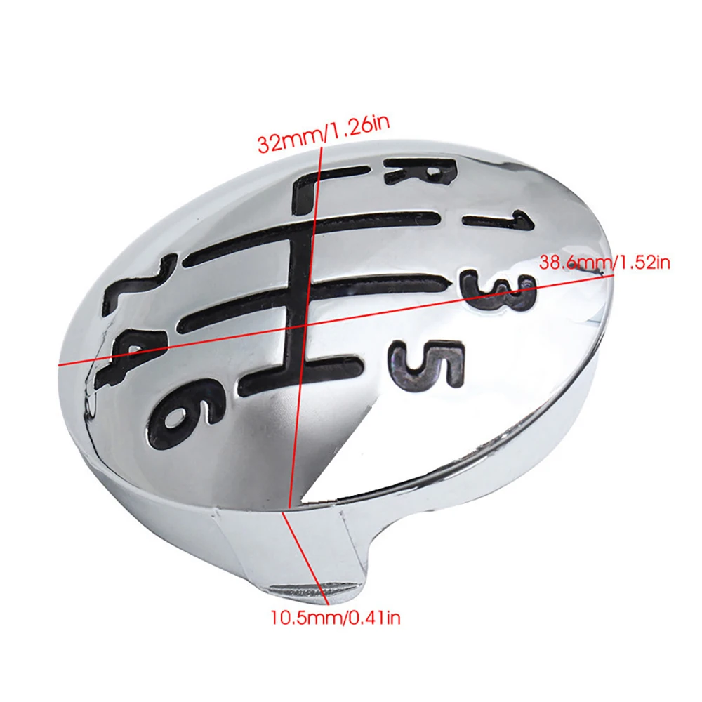 For Renault Clio Twingo Scenic Megane II 1996-2011 5 6 Speed Car Gear Shift Knob Cap Cover Gearbox Shifter Lever Head Protection