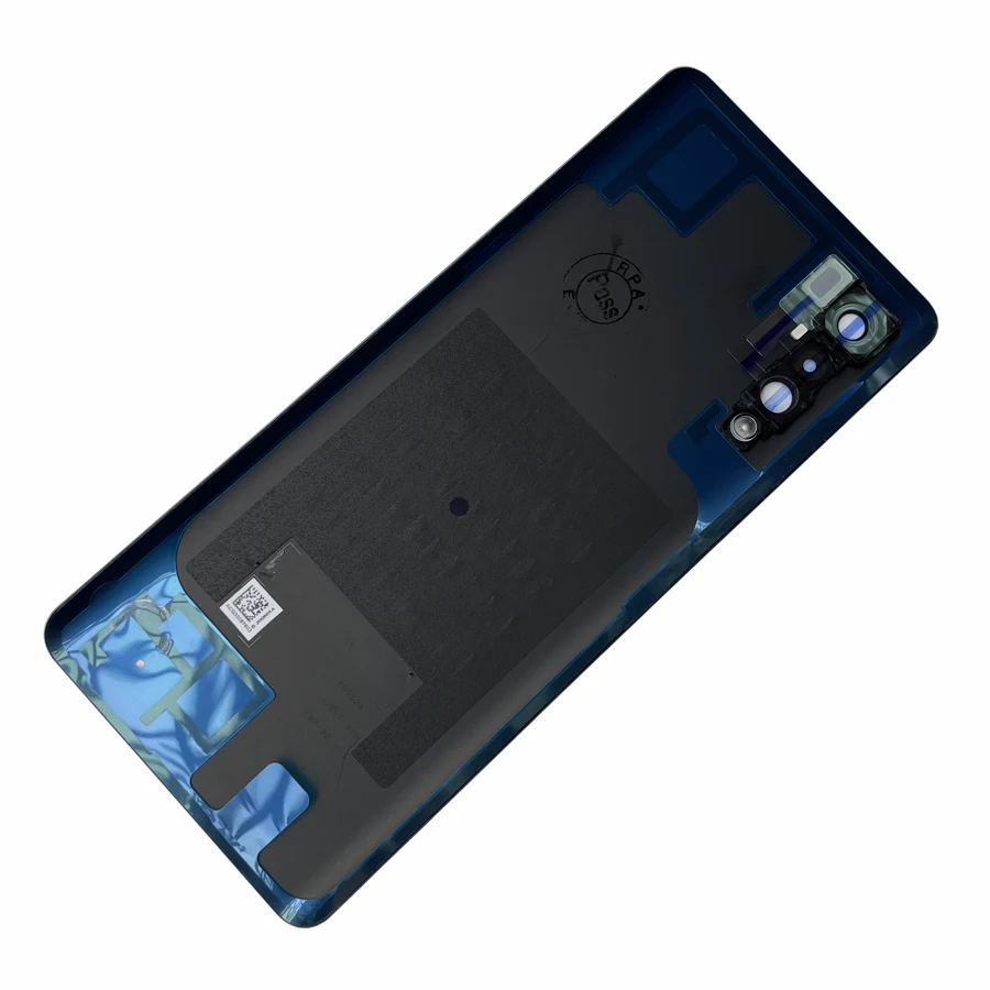 100% A+++ GLASS For LG Velvet 5G G900 Glass Back Battery Cover Rear Door Panel Housing Case with Lens Replacement Part