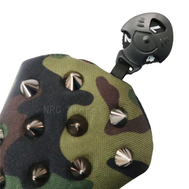 NRC Golf Headcovers Rivets Golf Club Covers For Driver Fairways #3 #5 Hybrids Camouflage Quality 135ut Woods Heads Golf Covers