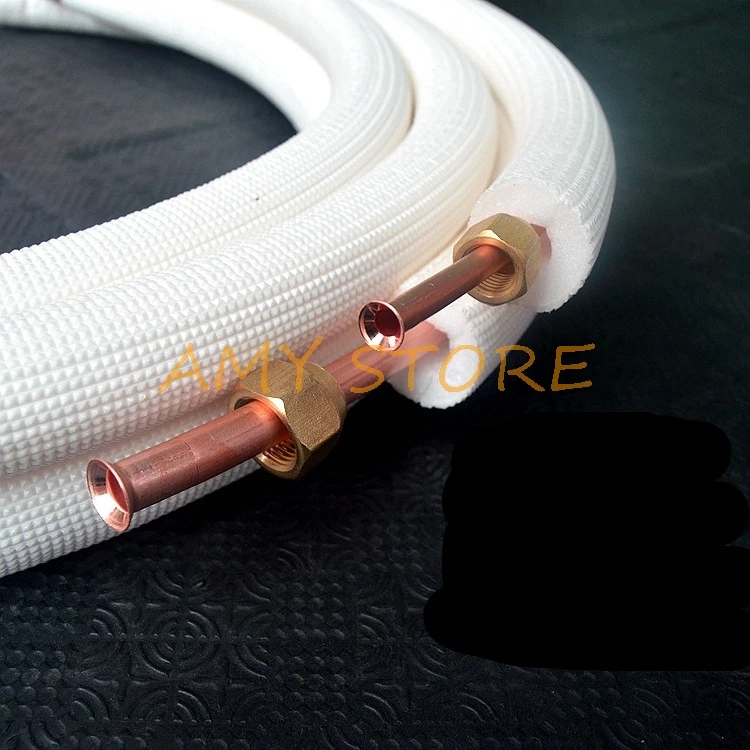 2/3/4/5/6/7/8/9/10Meter Air Conditioner Copper Tube Coil 1/4\'\' 3/8\