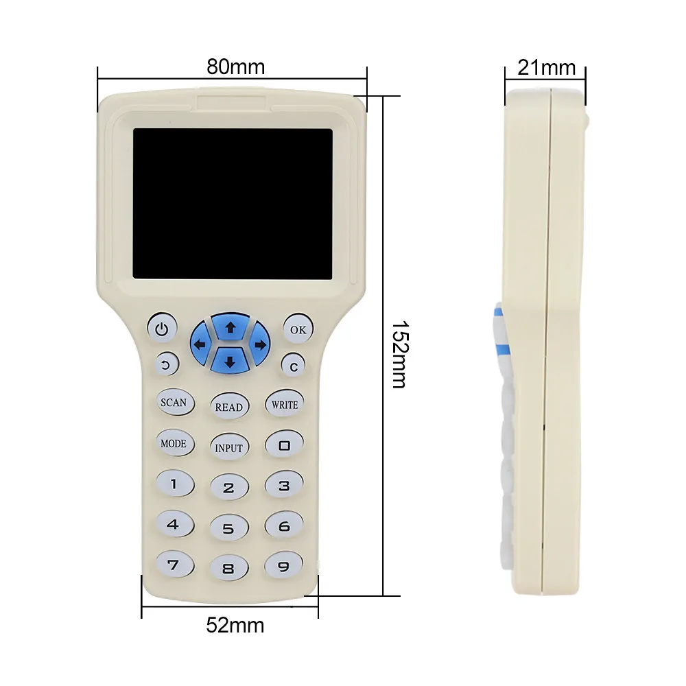 Imagem -03 - Super Destaque Smart Card Reader Duplicadora Rfid Copiadora de Cartões Chave Rfid Programador Criptografado Usb Uid T5577 125khz