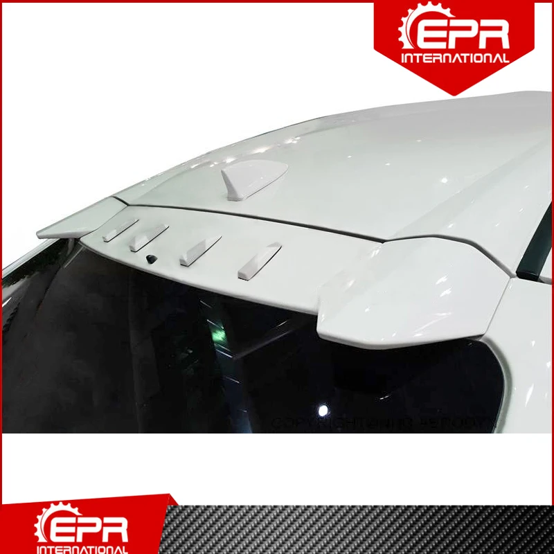 

For Civic FK7 5Door 2017+ Hatchback JDM TR Style Carbon Fiber Roof Vortex Splitter Trim Body Kit Racing Tuning FK7 Carbon Wing