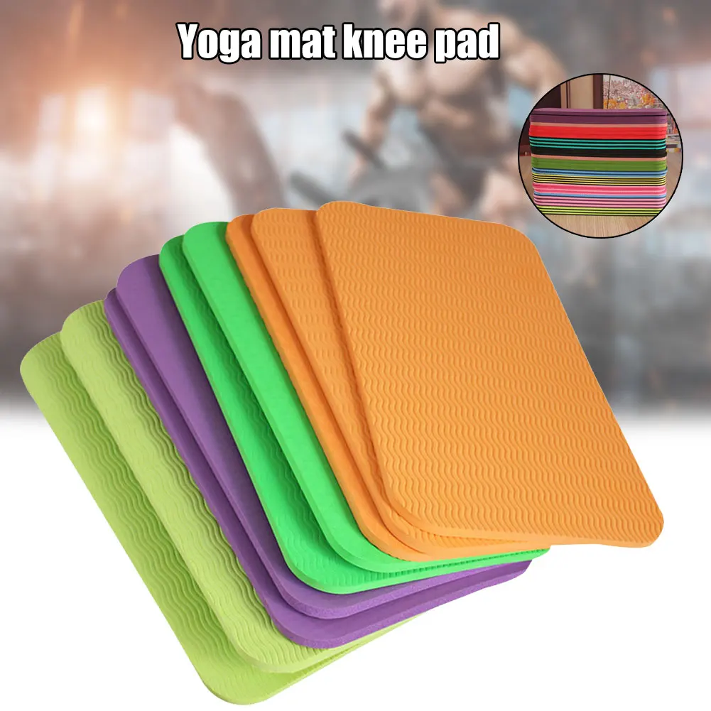 Yoga Mat Knee Pad Elbow Cushion 6mm Fits Standard Mats for Pain Free Joints in Yoga Pilates Floor Workouts  BHD2