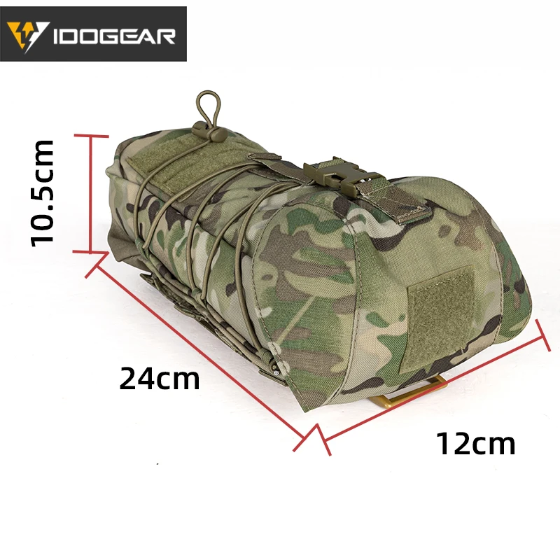 Idogear tático gp bolsa de uso geral bolsa utilitária molle saco de reciclagem de artigos diversos equipamento ao ar livre 3574