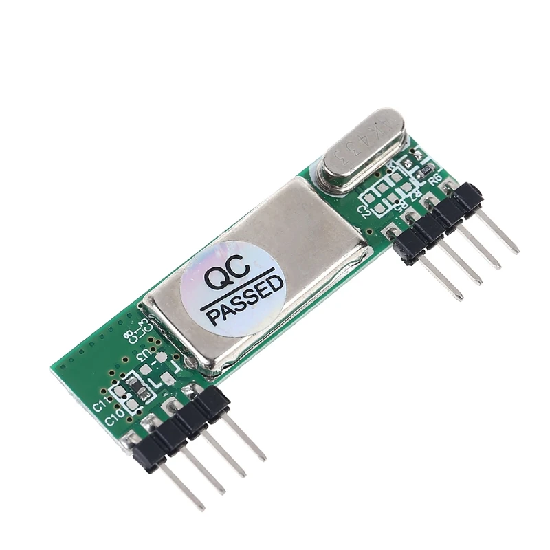 RXB6 433Mhz Superheterodyne Wireless Receiver Module + AK-FST small transmitting superheterodyne module receiving high 85DD