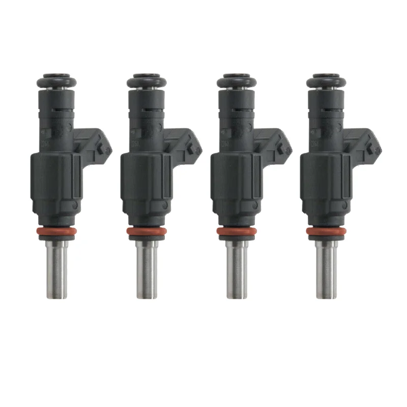 4PCS Fuel Injector For Audi Porsche Volkswagen 3.2L V6 04-06 Jetta Golf 1.8L Turbo 0280155897 0280157012 06A906031S Injection