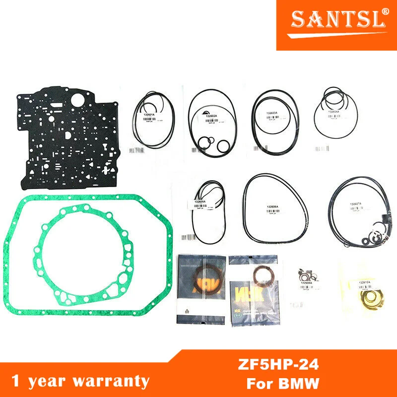 ZF5HP24 ZF5HP-24 Auto Transmission Overhaul Kit Gaskets Seals For VW AUDI Car Accessories Transnation