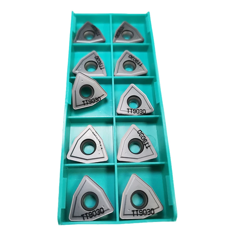 WCMX050308 WCMX06T308 TT9030 Original Carbide Inserts WCMX 050308 06T308 U Drill Tools Machine CNC Lathe Cutter WCMX0503 WCMX06