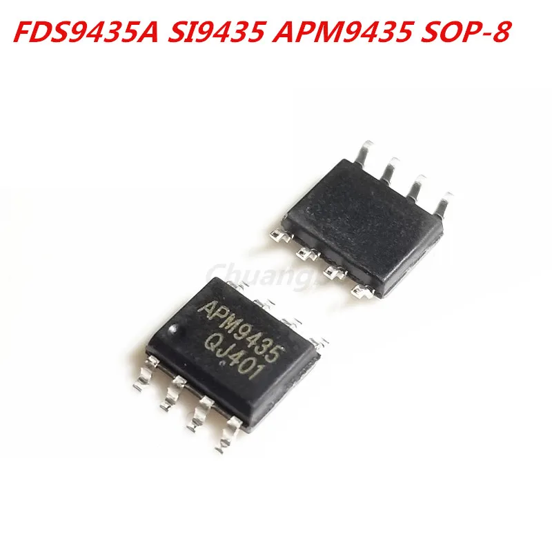 10pcs FDS9435 APM9435A FDS9435A 9435A APM9435 SOP-8 NEW In Stock