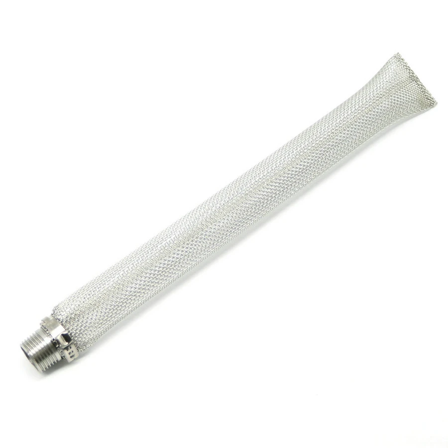 

Stainless Steel Home Brew Bazooka Screen NPT Homebrew Beer Mash Filter 30cm 11"