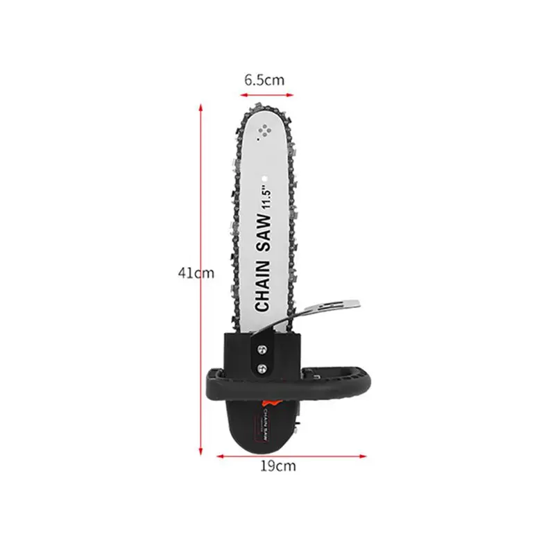 Elektryczna piła łańcuchowa narzędzie do drewna Adapter konwerter uchwyt stojak DIY zestaw nadaje się do 100 115 125 szlifierka kątowa